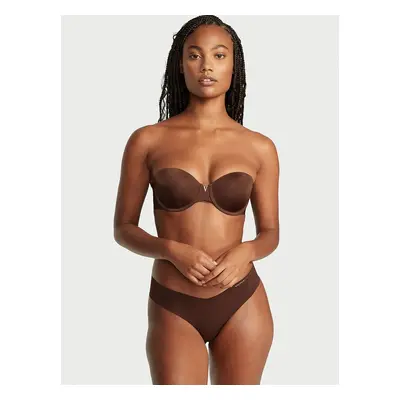 Victoria's Secret Bare Biustonosz lekko usztywniany bez ramiączek Strapless