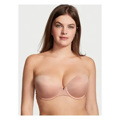 Victoria's Secret Bare Biustonosz push-up bez ramiączek Sexy Illusions Uplift Strapless