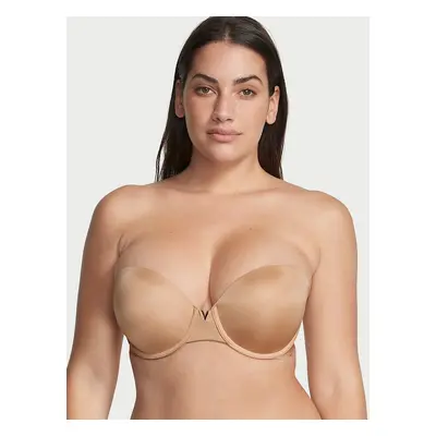 Victoria's Secret Bare Biustonosz lekko usztywniany bez ramiączek Strapless