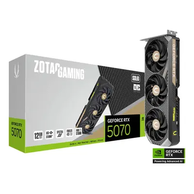 Karta Graficzna Zotac GeForce RTX 5070 SOLID OC 12GB