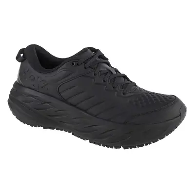 Hoka M Bondi SR 1110520-BBLC, Męskie, Czarne, buty sneakers, skóra licowa, rozmiar: 42 2/3