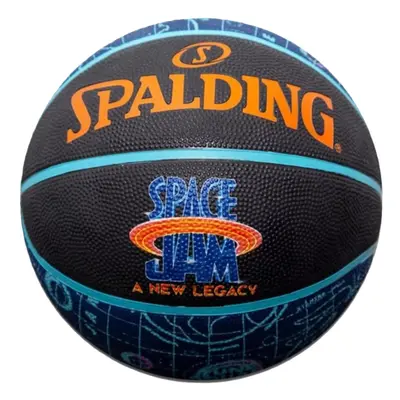 Spalding Space Jam Tune Court Ball 84560Z, Unisex, Czarne, piłki do koszykówki, Guma, rozmiar: 7