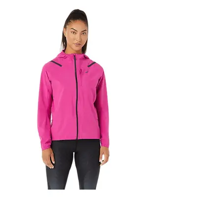 ASICS Accelerate Waterproof 2.0 Jacket 2012C219-604, Damskie, Różowe, kurtki, poliester, rozmiar