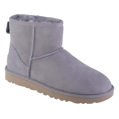 UGG Classic Mini II 1016222-HLLC, Damskie, Fioletowe, buty zimowe, skóra zamszowa, rozmiar: 38