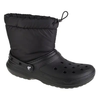 Crocs Classic Lined Neo Puff Boot 206630-060, Damskie, Czarne, śniegowce, syntetyk, rozmiar: 36/