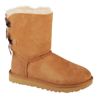 UGG Bailey Bow II 1016225-CHE, Damskie, Brązowe, buty zimowe, skóra naturalna, rozmiar: 36