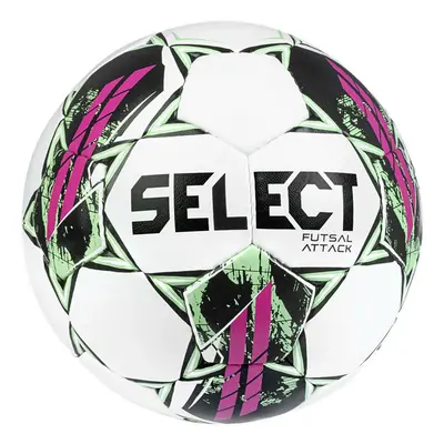 Select Futsal Attack Ball FUTSAL ATTACK WHT-BLK, Unisex, Białe, piłki do piłki nożnej, poliureta