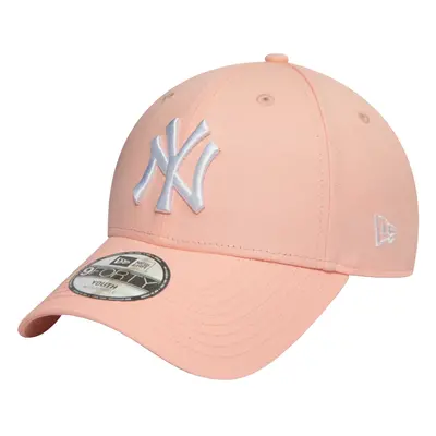 New Era 9FORTY League New York Yankees Kids Cap 12745558, Dla dziewczynki, Różowe, czapki z dasz