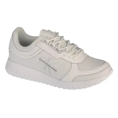 Calvin Klein Runner Laceup YW0YW00375-0K4, Damskie, Białe, buty sneakers, skóra licowa, rozmiar: