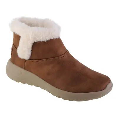 Skechers On The Go Joy - Endeavor 144013-CSNT, Damskie, Brązowe, buty zimowe, syntetyk, rozmiar: