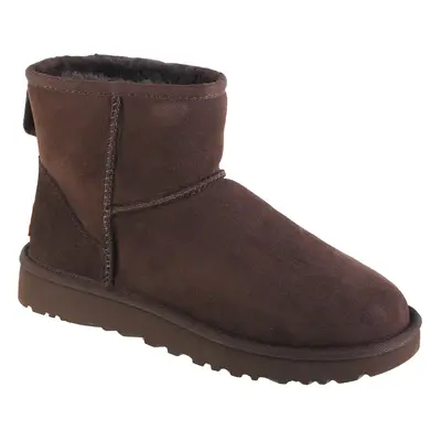 UGG Classic Mini II 1016222-CHO, Damskie, Brązowe, buty zimowe, skóra naturalna, rozmiar: 36