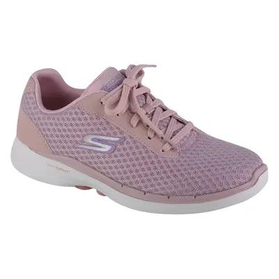 Skechers Go Walk 6 - Iconic Vision 124514-MVE, Damskie, Różowe, buty sneakers, tkanina, rozmiar: