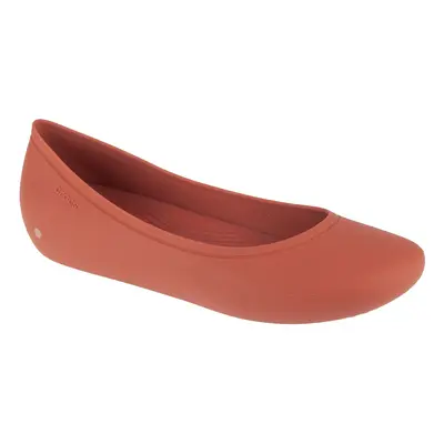 Crocs Brooklyn Flat W 209384-2DT, Damskie, Bordowe, buty sneakers, syntetyk, rozmiar: 38/39