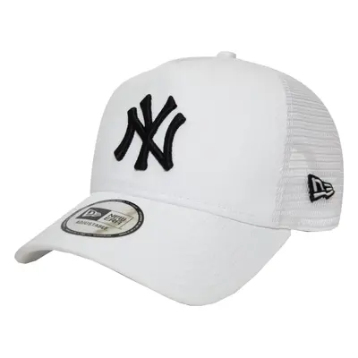 New Era Essential New York Yankees MLB Trucker Cap 12285467, Męskie, Białe, czapki z daszkiem, b