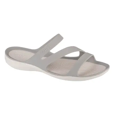 Crocs W Swiftwater Sandals 203998-1FT, Damskie, Szare, klapki, syntetyk, rozmiar: 36/37