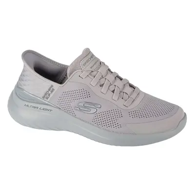 Skechers Slip-Ins: Bounder 2.0 - Emerged 232459-GRY, Męskie, Szare, buty sneakers, przewiewna si