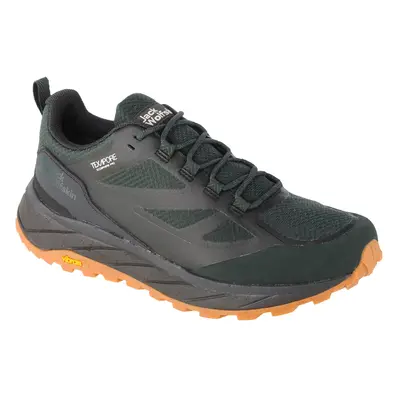 Jack Wolfskin Terraventure Texapore Low M 4051621-4161, Męskie, Zielone, buty trekkingowe, tkani