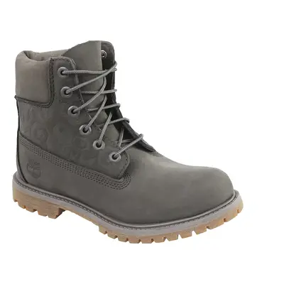 Timberland 6 In Premium Boot W A1K3P, Damskie, Szare, buty zimowe, nubuk, rozmiar: 36