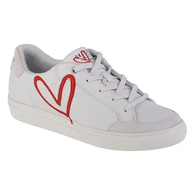 Skechers Side Street - Lonely Heart 177983-WRD, Damskie, Białe, buty sneakers, skóra licowa, roz