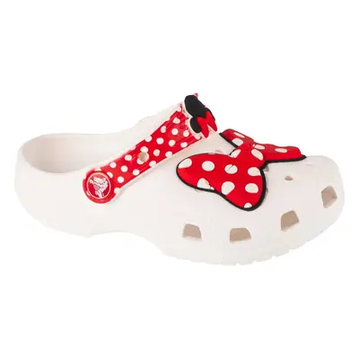 Crocs Classic Disney Minnie Mouse Clog 208710-119, Dla dziewczynki, Białe, klapki, syntetyk, roz