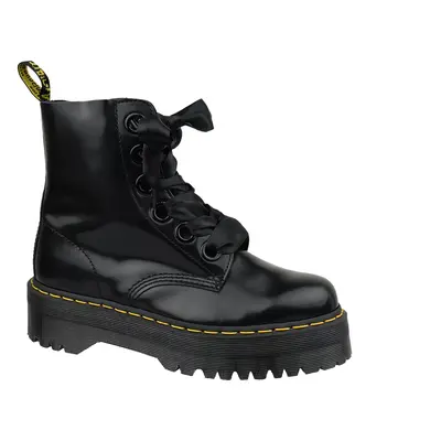 Dr. Martens Molly 24861001, Damskie, Czarne, glany, skóra licowa, rozmiar: 41