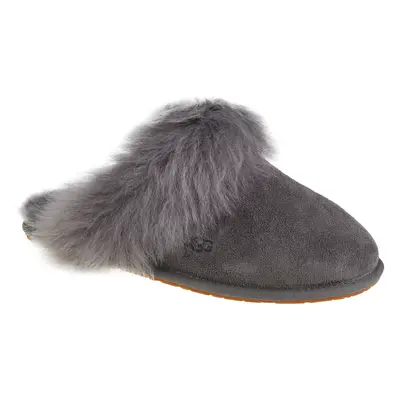 UGG Scuff Sis Slipper 1122750-CHRC, Damskie, Szare, kapcie, skóra zamszowa, rozmiar: 36