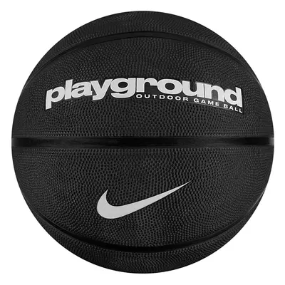 Nike Everyday Playground 8P Graphic Ball N1004371-039, Unisex, Czarne, piłki do koszykówki, Guma