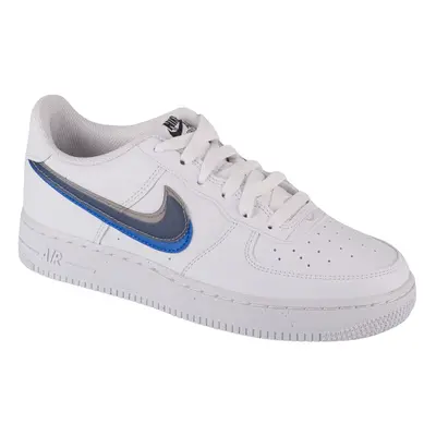 Nike Air Force 1 Impact Nn Gs FD0688-100, Dla chłopca, Białe, buty sneakers, skóra syntetyczna, 