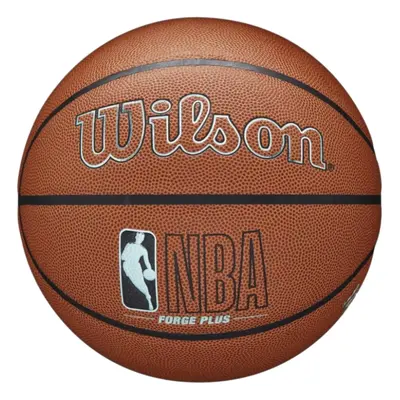 Wilson NBA Forge Plus Eco Ball WZ2010901XB, Unisex, Pomarańczowe, piłki do koszykówki, Skóra kom