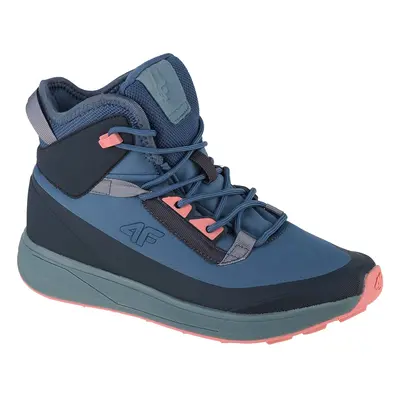 4F Kids DCX-22 Snow Boots 4FJAW22FWINF009-34S, Dla dziewczynki, Niebieskie, buty zimowe, syntety