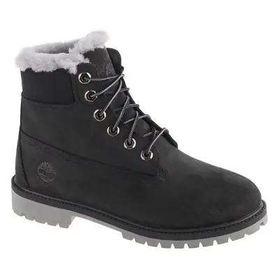 Timberland Premium 6 IN WP Shearling Boot Jr 0A41UX, Dla chłopca, Czarne, trapery, nubuk, rozmia