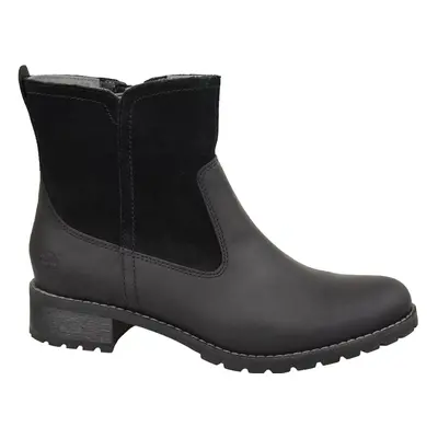 Timberland W Bethel Biker 6914B, Damskie, Czarne, buty zimowe, skóra licowa, rozmiar: 36