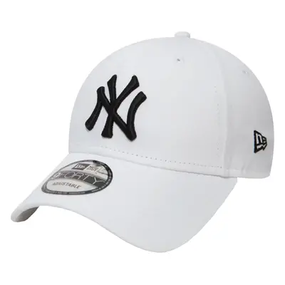 New Era 9FORTY New York Yankees MLB League Basic Cap 10745455, Męskie, Białe, czapki z daszkiem,