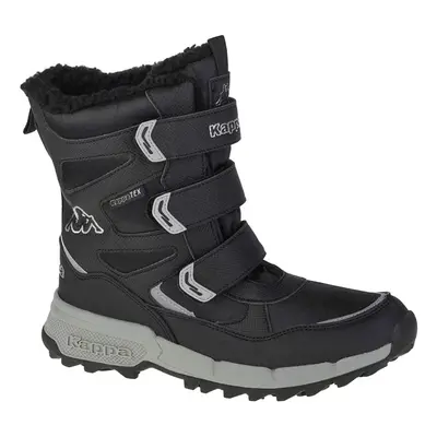 Kappa Vipos Tex T 260902T-1115, Dla chłopca, Czarne, buty zimowe, tkanina, rozmiar: 37