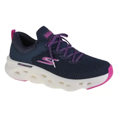 Skechers Go Run Swirl Tech-Dash Charge 128793-NVY, Damskie, Granatowe, buty do biegania, tkanina