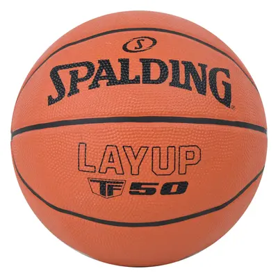 Spalding Layup TF-50 Ball 84332Z, Unisex, Pomarańczowe, piłki do koszykówki, Guma, rozmiar: 7