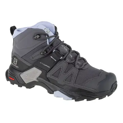 Salomon X Ultra 4 Mid GTX W 416250, Damskie, Szare, buty trekkingowe, tkanina, rozmiar: 36 2/3