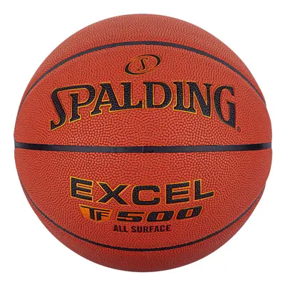 Spalding Excel TF-500 In/Out Ball 76797Z, Unisex, Pomarańczowe, piłki do koszykówki, Skóra kompo