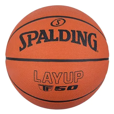 Spalding Layup TF-50 Ball 84334Z, Unisex, Pomarańczowe, piłki do koszykówki, Guma, rozmiar: 5