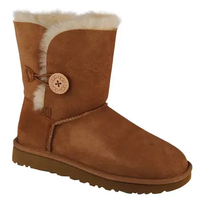 UGG Bailey Button II 1016226-CHE, Damskie, Brązowe, buty zimowe, skóra naturalna, rozmiar: 36