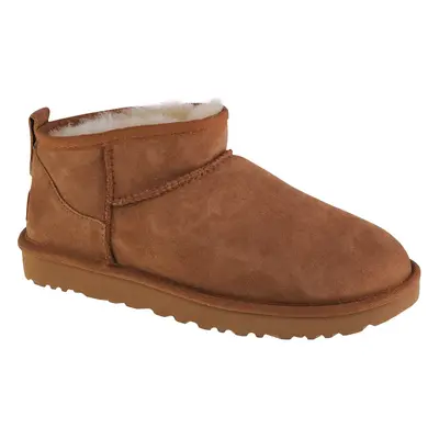 UGG Classic Ultra Mini 1116109-CHE, Damskie, Brązowe, buty zimowe, skóra zamszowa, rozmiar: 38