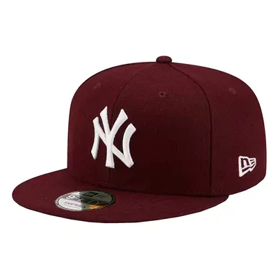 New Era New York Yankees MLB 9FIFTY Cap 60245406, Damskie, Bordowe, czapki z daszkiem, bawełna, 