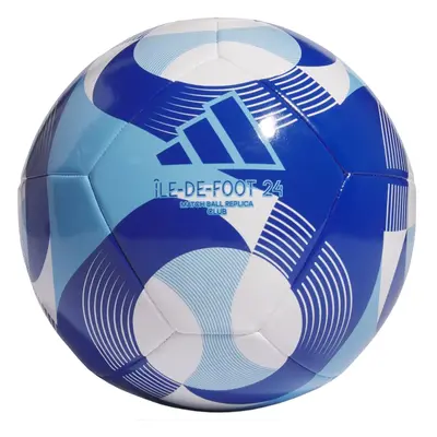 Adidas Ile-De-Foot 24 Olympics Club Ball IW6328, Unisex, Niebieskie, piłki do piłki nożnej, TPU,