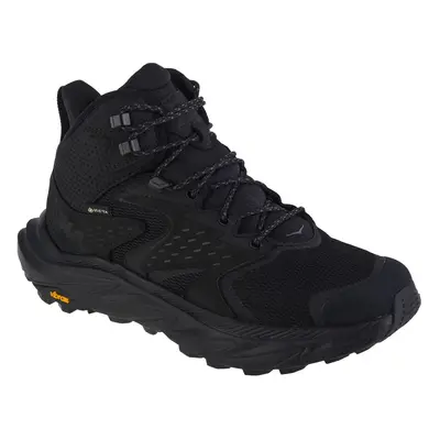 Hoka Anacapa 2 Mid GTX 1141633-BBLC, Męskie, Czarne, buty trekkingowe, przewiewna siateczka, roz