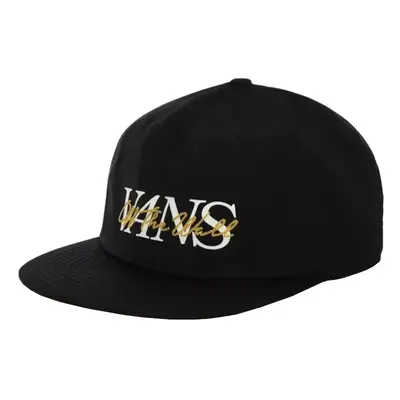 Vans On The Vans Shallow Cap VN0A4TQ2BLK, Męskie, Czarne, czapki z daszkiem, nylon, rozmiar: One