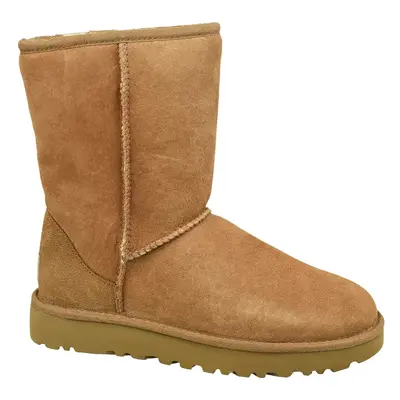 UGG Classic Short II 1016223-CHE, Damskie, Brązowe, buty zimowe, skóra naturalna, rozmiar: 36