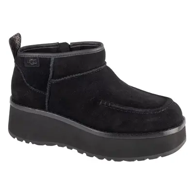 UGG Cityfunc Ultra Mini 1158193-BLK, Damskie, Czarne, buty zimowe, skóra zamszowa, rozmiar: 36