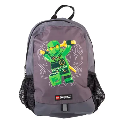 LEGO Ninjago Mini Backpack 20281-2408, Dla chłopca, Szare, plecaki, poliester, rozmiar: One size