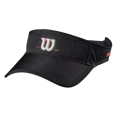 Wilson Volleyball Visor WTH11120R, Unisex, Czarne, czapki z daszkiem, poliester, rozmiar: One si