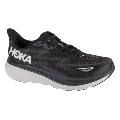 Hoka M Clifton 9 Wide 1132210-BWHT, Męskie, Czarne, buty do biegania, tkanina, rozmiar: 42